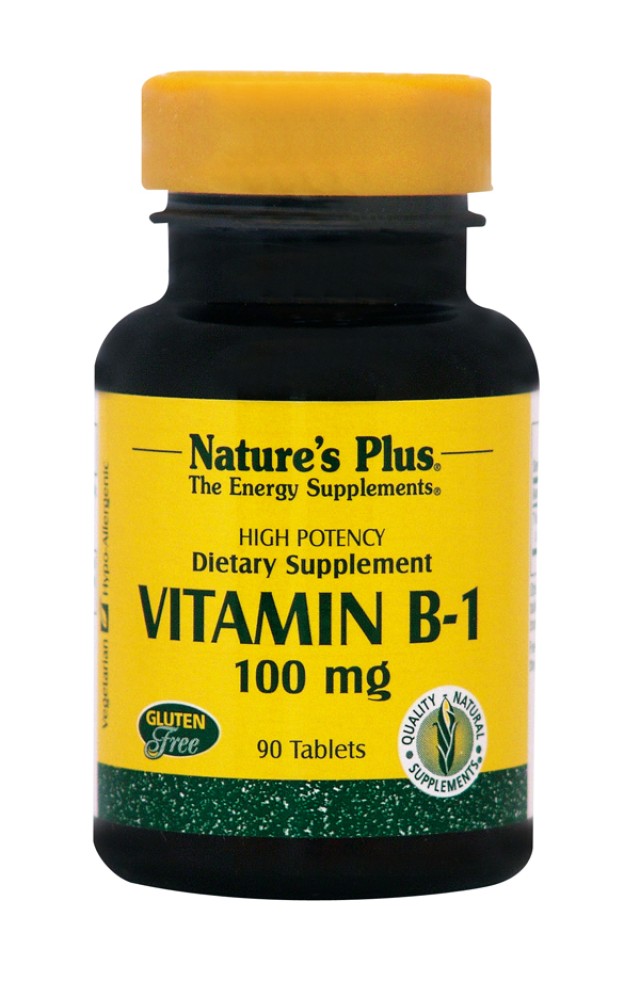 NATURE'S PLUS Vitamin B1 (θειαμίνη) 100 mg 90tabs