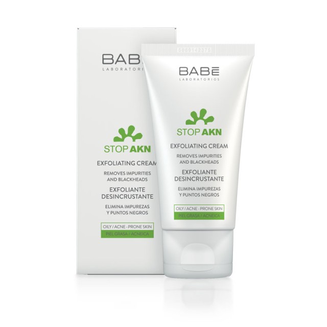 BABE STOP AKN EXFOLIATING CREAM - ΑΠΟΛΕΠΙΣΤΙΚΗ ΚΡΕΜΑ ΠΡΟΣΩΠΟΥ 50ml