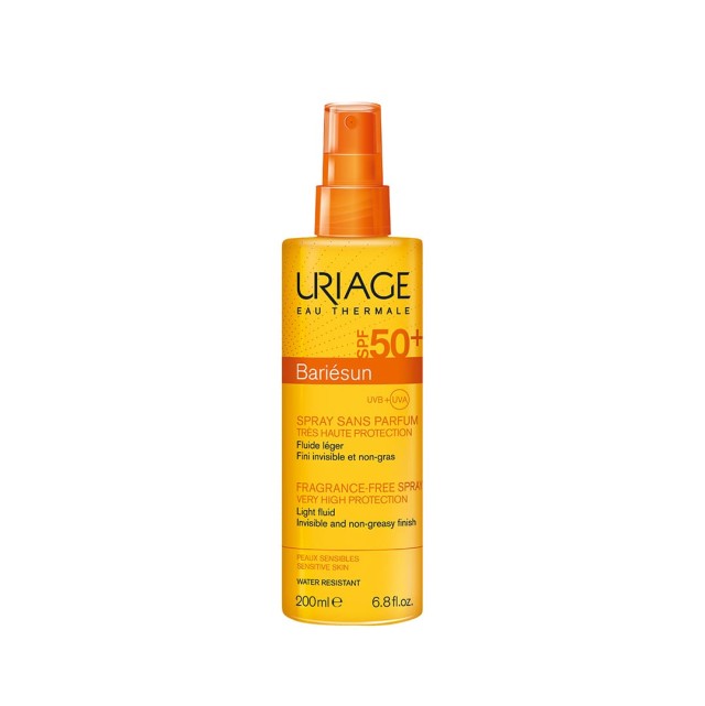 Uriage Bariesun Spray SPF50 Χωρίς Άρωμα 200ml