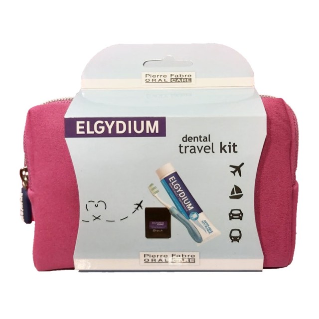 Elgydium Dental Travel Kit Pink 1τμχ