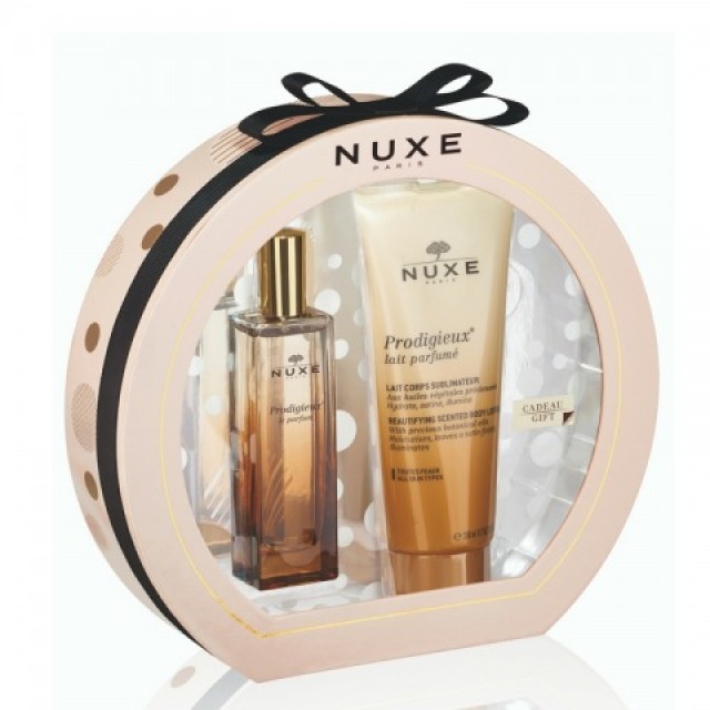 NUXE Set Prodigieux Le Parfum Γυναικείο Άρωμα 50ml & Lait Parfume Αρωματικό Γαλάκτωμα Σώματος με Πέρλες 200ml