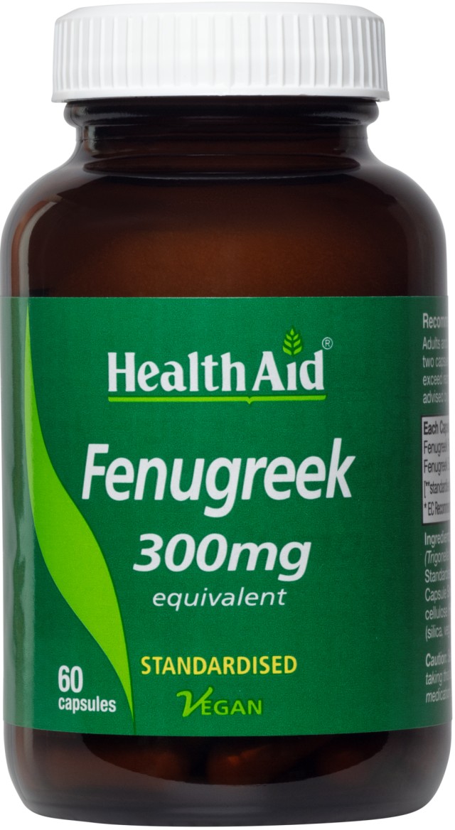Health Aid Fenugreek 300mg 60caps