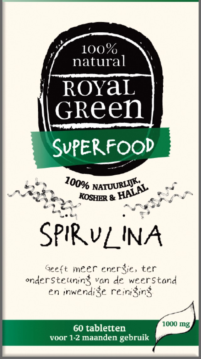 AM HEALTH ROYAL GREEN SPIRULINA 60CAPS