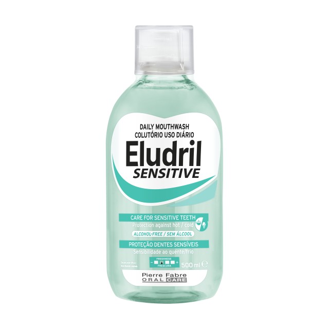 Elgydium Eludril Sensitive Στοματικό Διάλυμα για Ευαίσθητα Δόντια 500ml
