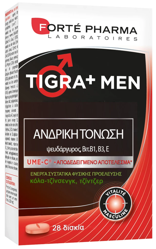 Forte Pharma Energie Tigra+Men 28Tab Συμπλήρωμα για καλύτερη στύση ...