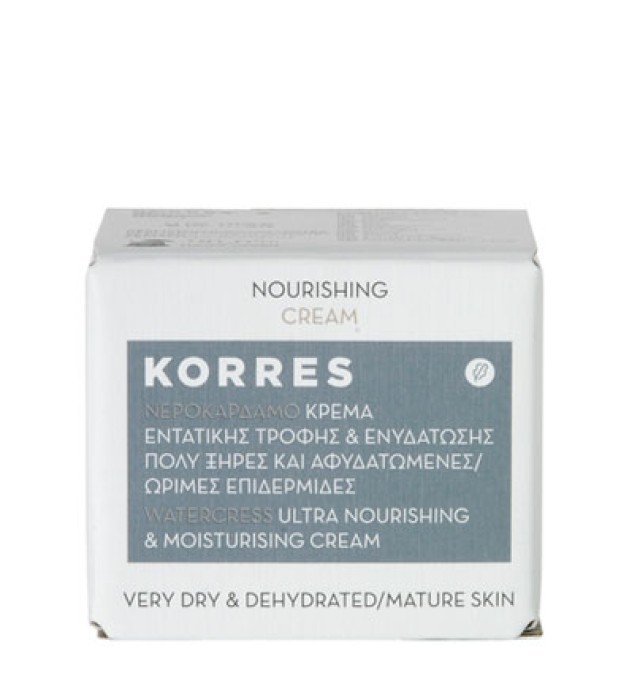 KORRES ΝΕΡΟΚΑΡΔΑΜΟ ΚΡΕΜΑ ΕΝΤΑΤΙΚΗΣ ΤΡΟΦΗΣ & ΕΝΥΔΑΤΩΣΗΣ 40ML
