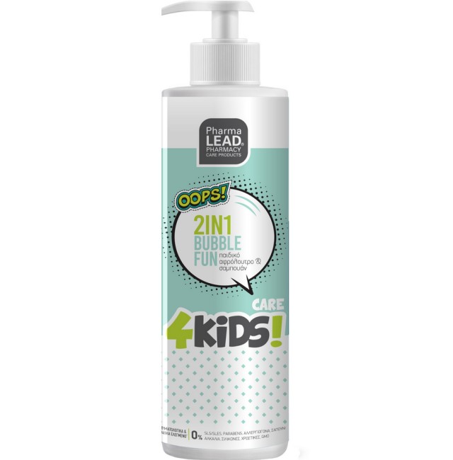 Pharmalead 4Kids 2in1 Bubble Fun Παιδικό Αφρόλουτρο-Σαμπουάν 500ml