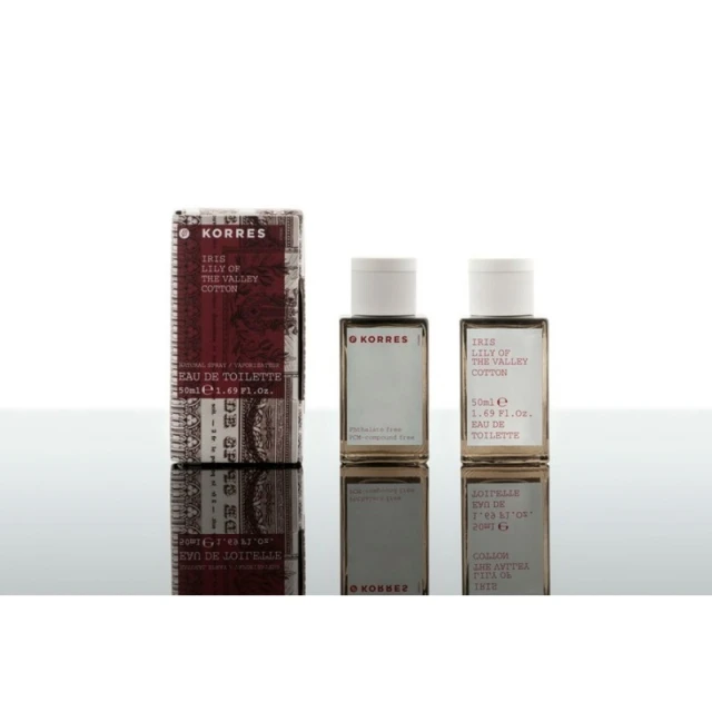 KORRES ΓΥΝΑΙΚΕΙΟ ΑΡΩΜΑ IRIS LILLY OF THE VALLEY COTTON 50ml Smile