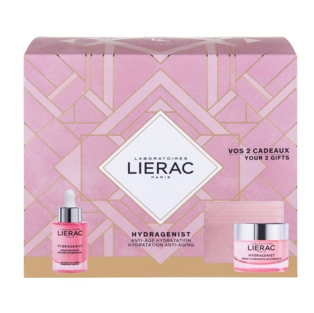 Lierac Set Hydragenist Serum 30ml & ΔΩΡΟ Hydragenist Cream 50ml & ΔΩΡΟ Θήκη για Κάρτες