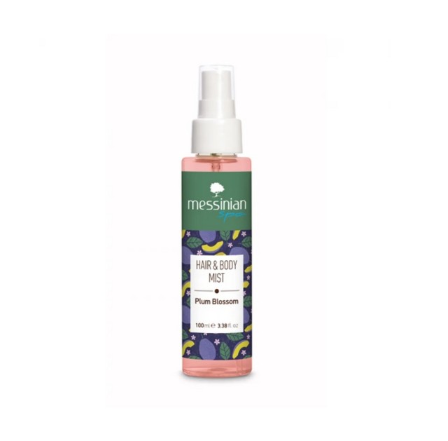 Messinian Spa Hair & Body Mist Plum Blossom 100ml