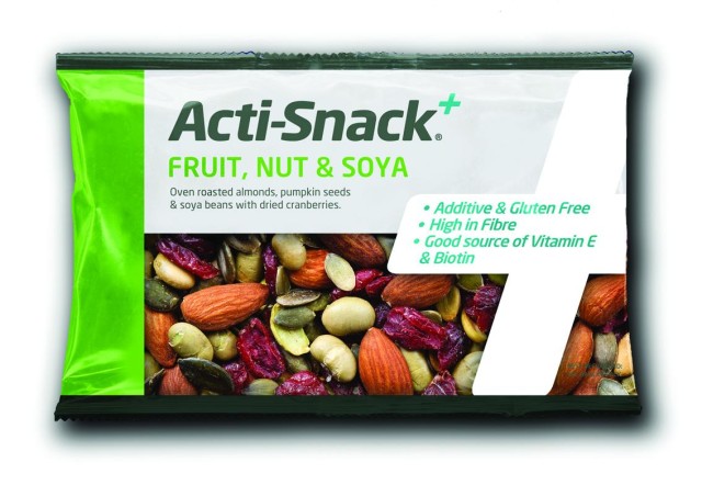 AM HEALTH Acti-Snack ΦΡΟΥΤΑ, ΞΗΡΟΙ ΚΑΡΠΟΙ & ΣΟΓΙΑ 40GR