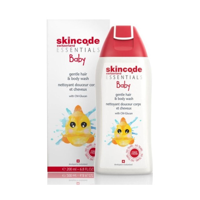 Skincode Essentials Baby Gentle Hair & Body Wash 200ml