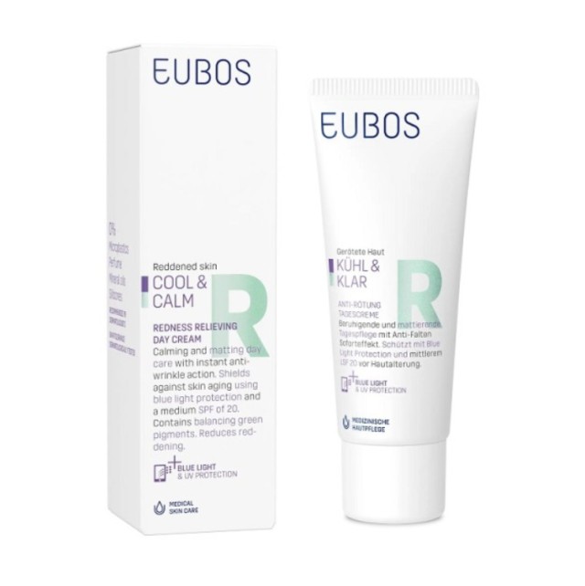 Eubos Cool & Calm Spf50+ Redness Relieving Day Cream 40ml