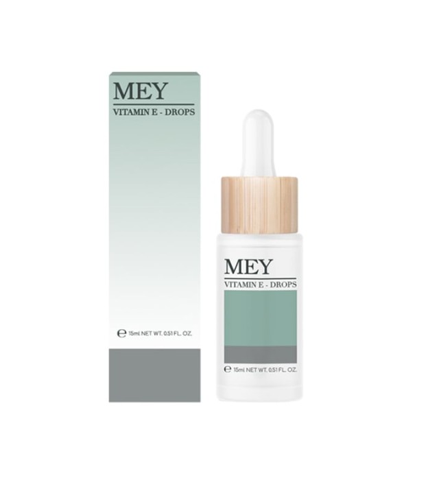 Mey Vitamin E Drops Συμπυκνωμένες Σταγόνες Βιταμίνης Ε για Αντιγήρανση 15ml