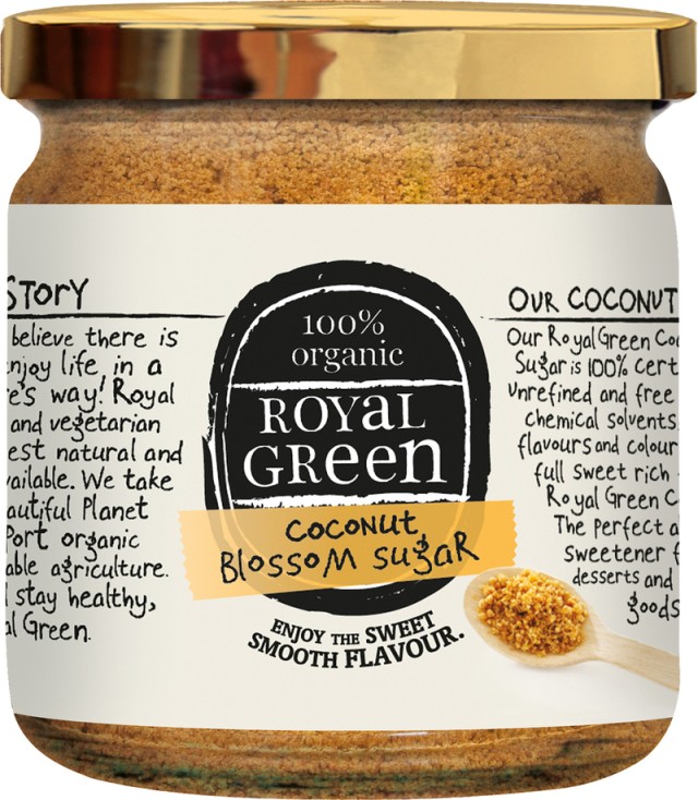 AM HEALTH ROYAL GREEN Οργανική ζάχαρη από άνθος καρύδας 200gr