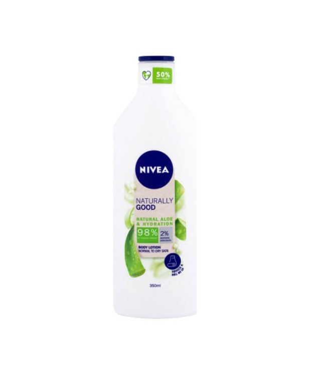 Nivea Naturally Good Aloe Body Lotion Ενυδάτωση Σώματος με Αλόη Φυσικής Προέλευσης 350ml