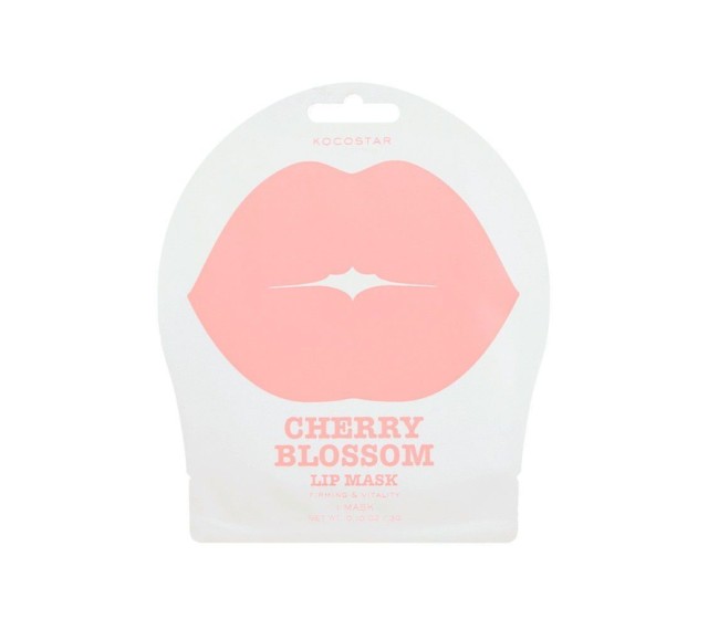 Kocostar Cherry Blossom Lip Mask Επίθεμα Υδρογέλης για Σύσφιξη και Περιποίηση των Χειλιών 1τμχ