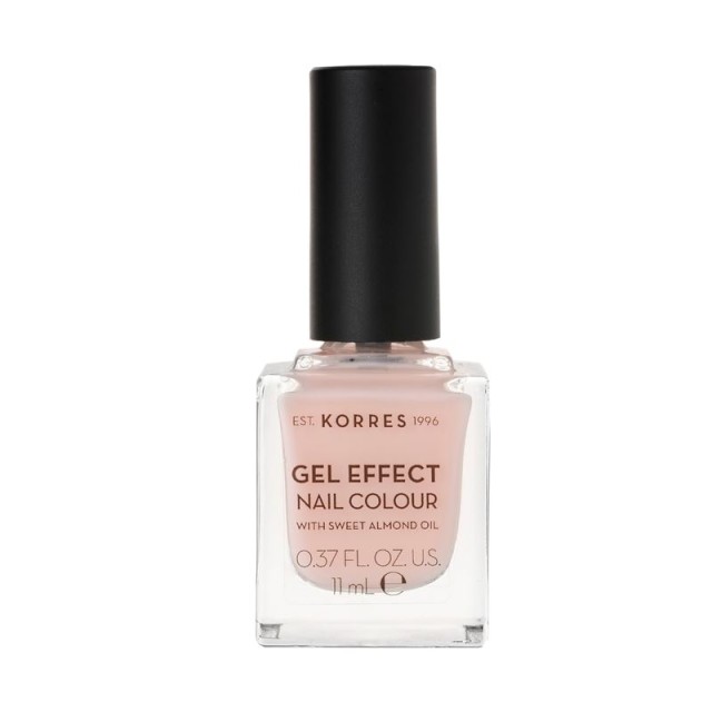 Korres Βερνίκι Νυχιών Gel Effect Nail Colour No04 Peony Pink 11ml