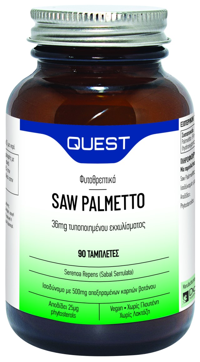 QUEST SAW PALMETTO 36mg 90TABS