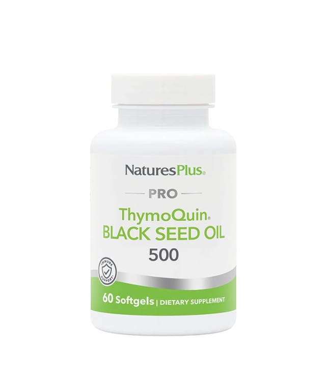Nature's Plus Thymoquin Black Seed Oil 500mg 60softgels