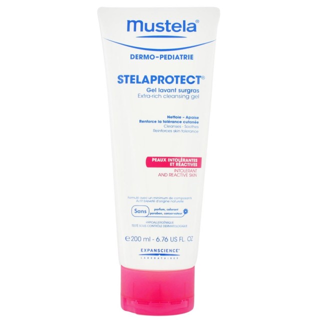 MUSTELA STELAPROTECT GEL LAVANT SURGRAS 200ML