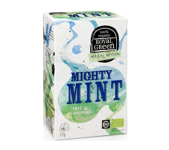 Am Health Royal Green Herbal Infusion Mighty Mint 16 φακελάκια