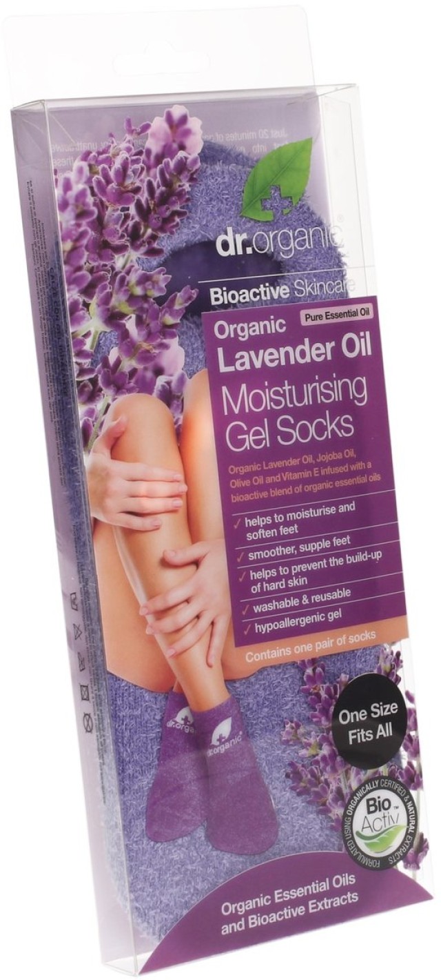 DR.ORGANIC LAVENDER SOCKS LAVENDER 2 ΚΑΛΤΣΑΚΙΑ 40 ΧΡΗΣΕΩΝ