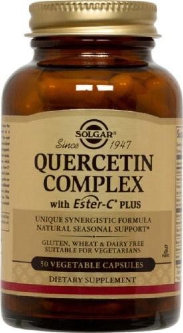 SOLGAR QUERCETIN COMPLEX 50VCAP