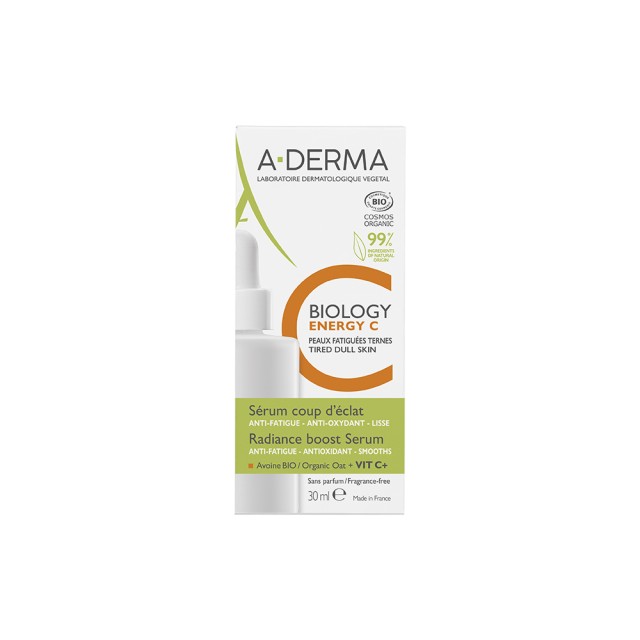 Aderma Biology Energy C Radiance Boost Serum - Ορός ενίσχυσης λάμψης 30ml