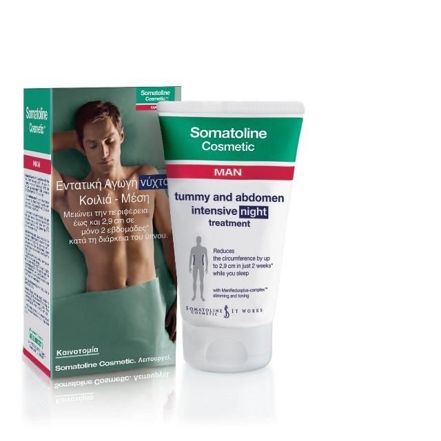 SOMATOLINE COSMETIC MAN ΚΟΙΛΙΑ-ΜΕΣΗ ΕΝΤΑΤΙΚΗ ΑΓΩΓΗ ΝΥΧΤΑΣ 150ML