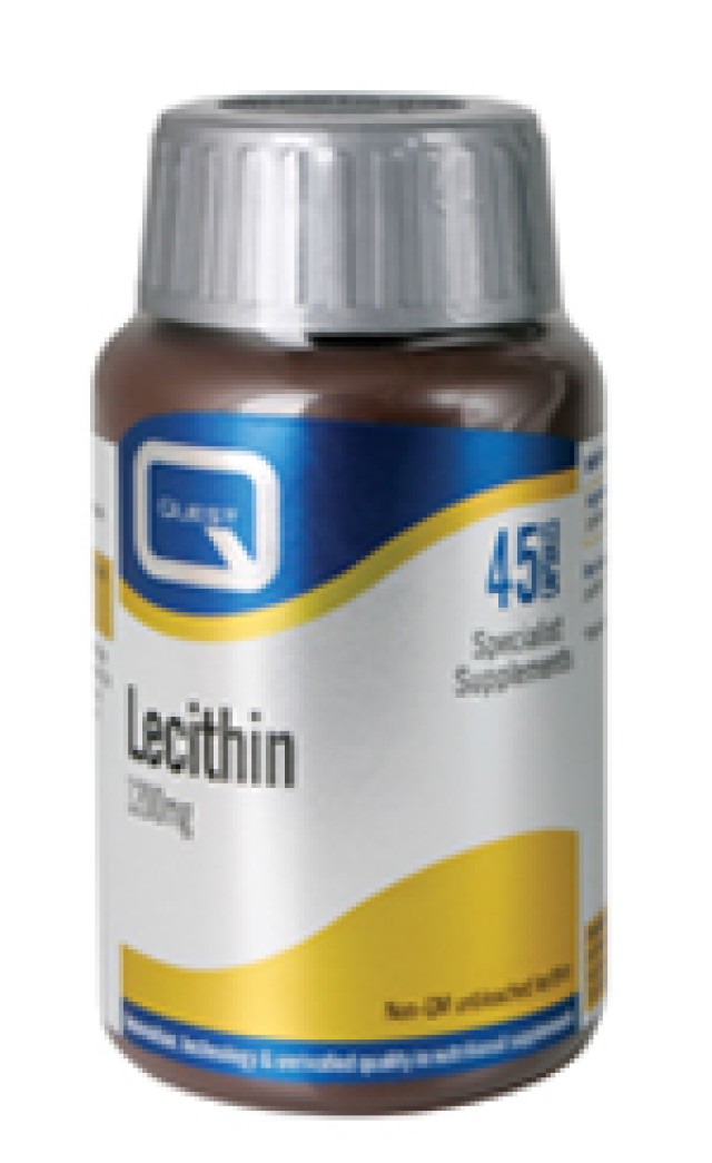 QUEST LECITHIN UNBLEACHED 1200MG 45CAPS