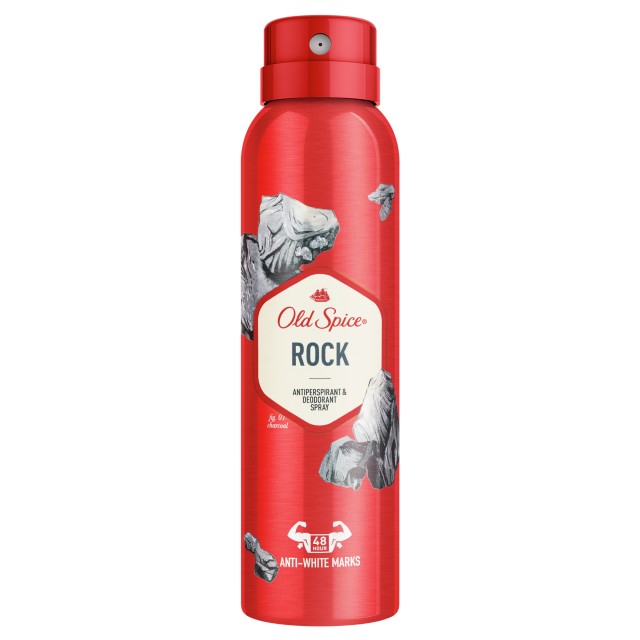 Old Spice Rock Αποσμητικό Και Αντιιδρωτικό Σπρέι 150ml