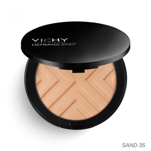 Vichy Dermablend Covermatte Compact Powder Foundation SPF25 Sand 35, 9.5gr