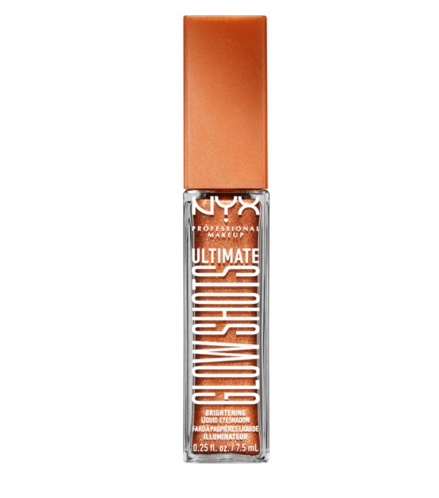 Nyx Professional Makeup Ultimate Glow Shots Liquid Eyeshadow  10 Wow Cacao 7.5ml
