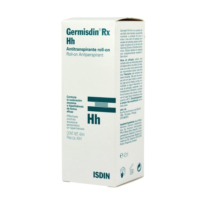 Isdin Germisdin Rx Hh Antitranspirante Roll-On 40ml