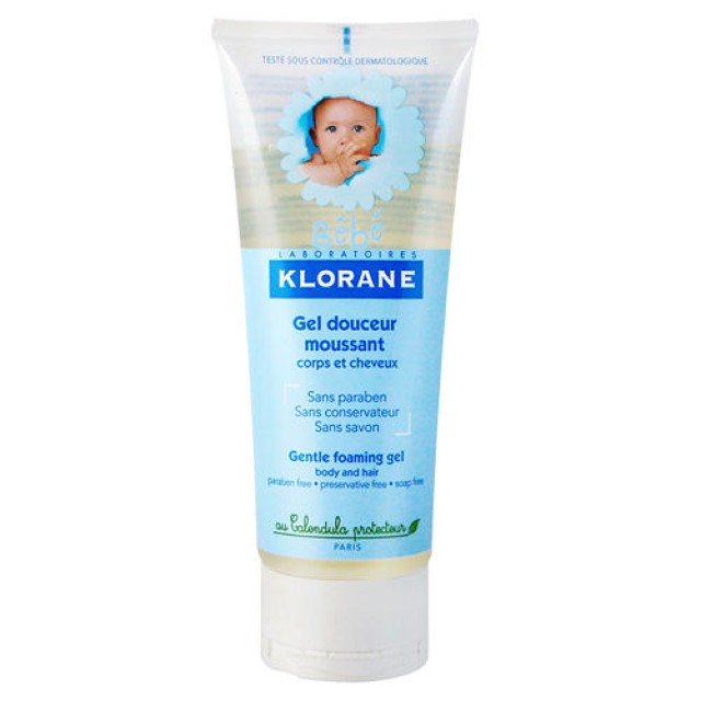 KLORANE GEL DOUCEUR MOUSSANT 200ml