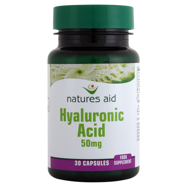 NATURES AID Hyaluronic Acid 50mg 30caps