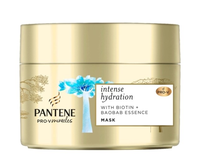 Pantene Pro-V Miracles Intense Hydration Mask για Ενυδάτωση & Λάμψη 160ml