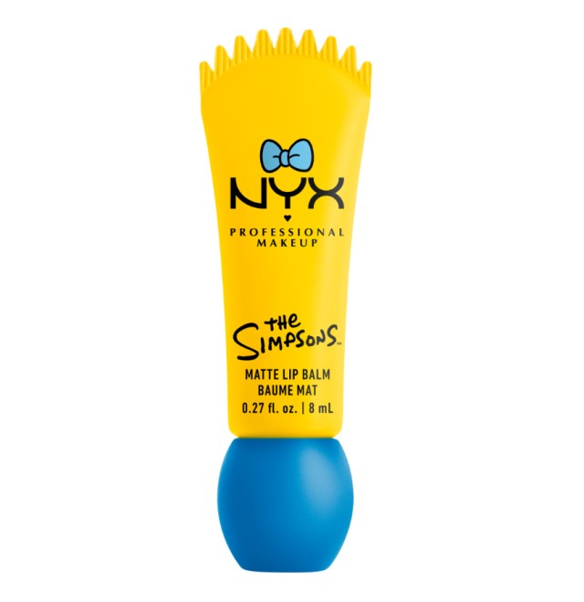 Nyx Professional Makeup The Simpsons Matte Lip Balm Peekaboo Blue 8ml