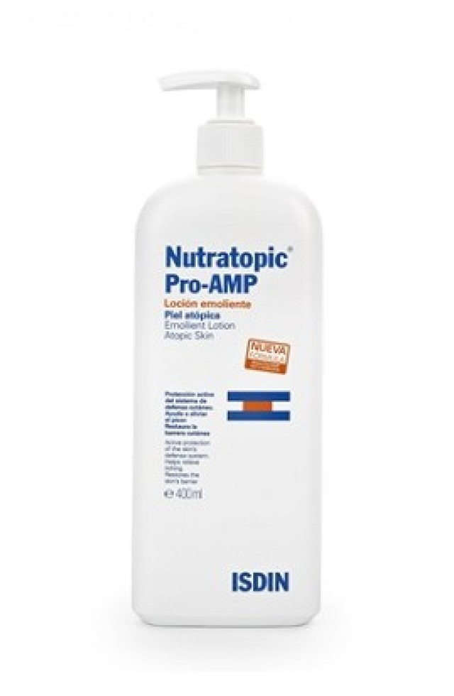 Isdin Nutratopic Pro-Amp Emollient Lotion Atopic Skin 400ml