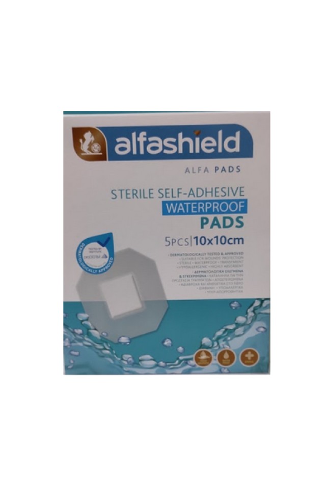 Alfashield Waterproof Pads stickers 10X10cm 5pcs