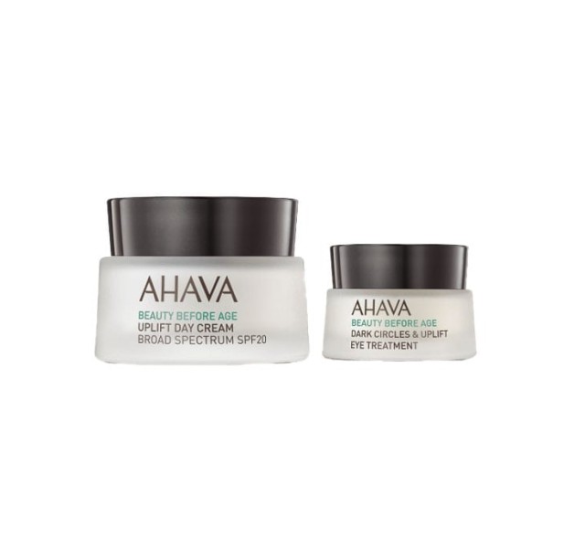 Ahava Set Beauty Before Age Uplift Day Cream Broad Spectrum SPF20+ 50ml + Δώρο UpLift Eye Cream 15ml