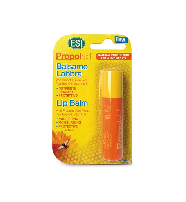 ESI Propolaid Lip Balm Stick Χειλιών με Πρόπολη & Αλόε Βέρα SPF20 5.7ml