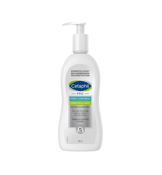 Cetaphil Pro Itch Control Moisturizing Lotion Ενυδατική Λοσιόν Σώματος & Ανάπλασης Επιδερμίδας 295ml