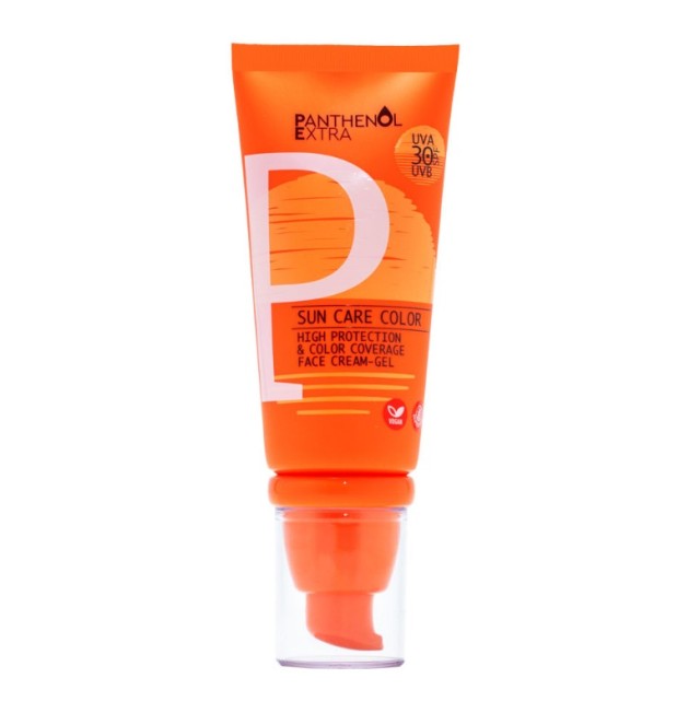 Medisei Panthenol Extra Sun Care SPF30 Color Face Cream-Gel 50ml