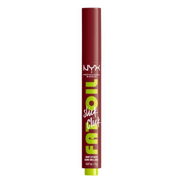 Nyx Professional Make Up Fat Oil Slick Click Shiny Lip Balm 11 In A Mood 2gr