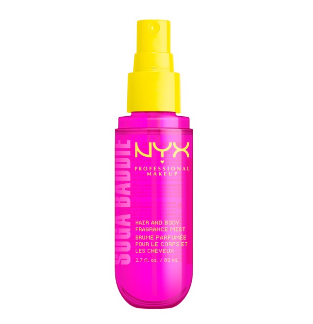 Nyx Professional Make Up Suga Baddie Fragrance Mist για Σώμα & Μαλλιά 80ml