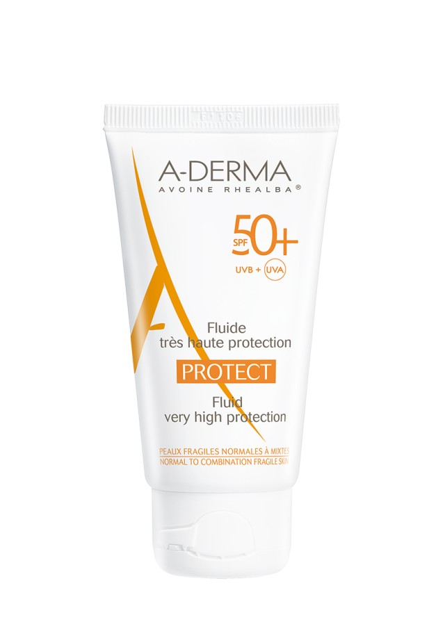 ADERMA PROTECT Fluide visage SPF50+ 40ml