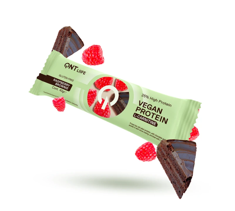 l carnitine bar QNT L-Carnitine Vegan 25% Protein Protein Bar with Raspberry Brownie Flavor 40gr Pharmacy Compounding size:Contact sales@xcessbio.com for quotation glutathione monograph Qualitative and